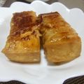 chikappe's cooksnap of when they made 夏バテ解消＊肉巻き厚揚げのバタポン炒め.