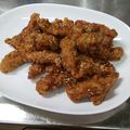 ぶっちゃん★'s cooksnap of when they made 豚肉のかりん上げ.