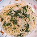 アスパラ子's cooksnap of when they made サーモンとほうれん草のクリームパスタ.