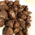 Hirorinaki's cooksnap of when they made 10分料理　砂肝の甘煮.