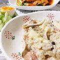 ☆waka★'s cooksnap of when they made ランチにベーコンときのこクリームリゾット.