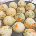 まっき〜♪'s cooksnap of when they made 卵なし★カリっとろ★たこ焼き.