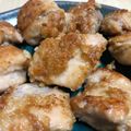 え〜りぃ's cooksnap of when they made 鶏もも肉の唐揚げ味のソテー.
