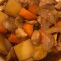 y_u♡'s cooksnap of when they made ヨシダソースで♪鶏肉とじゃがいもの煮物.