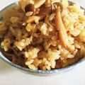 さえ。's cooksnap of when they made 4種きのこ炊き込みご飯♪.