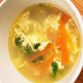 cook⭐MAYU⭐'s cooksnap of when they made あまり野菜と豆苗♫とろ〜り中華卵スープ.