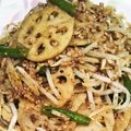 kumamother's cooksnap of when they made シャキシャキ★もやしとれんこん炒め.