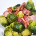 あさここなっつ's cooksnap of when they made ＊芽キャベツとベーコンの香ばし炒め＊.