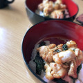 Sac’HiNa's cooksnap of when they made ＊簡単＊旨だれ＊鶏もも肉の磯辺丼.