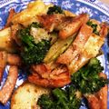 yummyちゃん's cooksnap of when they made 厚切りベーコンとじゃがいものチーズ焼き.