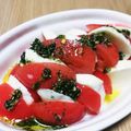 あーｍｂ's cooksnap of when they made モツァレラ風チーズとトマトのカプレーゼ.