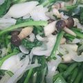 ☆さゆゆず☆'s cooksnap of when they made 小松菜と新玉ねぎ＆椎茸味噌バター炒め.
