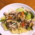 クックE4NZH1☆'s cooksnap of when they made 塩昆布の野菜炒め.
