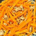 くみちん93☆'s cooksnap of when they made にんじんと豚ひき肉のきんぴら.