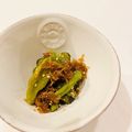 mikataka＊'s cooksnap of when they made しし唐と小女子の炒め物.