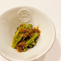 mikataka＊'s cooksnap of when they made しし唐と小女子の炒め物.