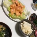 0824nana02's cooksnap of when they made 海老マヨ丼弁当♡.