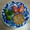 さっちん８２９'s cooksnap of when they made 鶏ひき肉とれんこんの和風ハンバーグ.