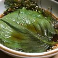 ごじらの母's cooksnap of when they made えごまの葉の醤油漬＆えごまの葉おにぎり.