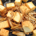 ☆ドキンちゃん☆”'s cooksnap of when they made 厚揚げとえのきのオイマヨ炒め.