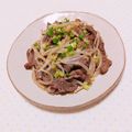 まあまま☆0403's cooksnap of when they made 簡単夕食！牛肉とキノコ炒め.