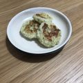 野良ｾﾚﾌﾞ's cooksnap of when they made 離乳食後期～ 豆腐入り手づかみいももち.