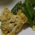 ヨシヨッシー's cooksnap of when they made スナップエンドウの卵炒め.