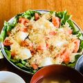 クックJ3IHQO☆'s cooksnap of when they made 満足感◎豆腐とカリカリしらすの和風サラダ.