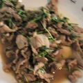さとあり！'s cooksnap of when they made 子供も大好き！茄子と豚肉と豆苗の甘辛丼.