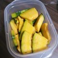 ＴＯＭＯＷＡＴ's cooksnap of when they made コリンキーのワサビ醤油和え♪.