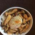 Rionaのおうち飯's cooksnap of when they made お好きなキノコで旨辛丼〜(*´人｀*)♪.