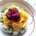 hiroerico's cooksnap of when they made おひとりさまの胡瓜の酢の物でリメイク寿司.