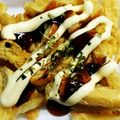 o☆shino's cooksnap of when they made お弁当に◎油揚げでお好み焼風.