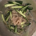 梨吉くん's cooksnap of when they made しらたきと水菜の酢のもの.