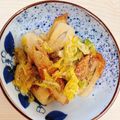 こーやんたん's cooksnap of when they made 春キャベツとチクワ炒め お手軽にもう一品.