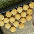 あひ0's cooksnap of when they made 型抜きしやすい！はちみつクッキー　.