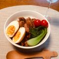 しあわせのパン屋さん's cooksnap of when they made 鶏肉の魯肉飯＊台湾式親子丼.