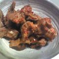 トクライ's cooksnap of when they made ビールに合う！味付け砂肝☆おつまみに.