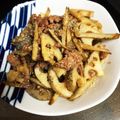 ayuha21's cooksnap of when they made れんこんと豚ミンチの甘辛炒め.