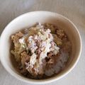 take♪aki♪'s cooksnap of when they made ミンチの卵とじ♪薬味いっぱいで♪.