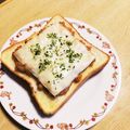 take♪aki♪'s cooksnap of when they made 納豆チーズ+青のりトースト☆.