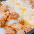 noripooon's cooksnap of when they made 簡単！ホットプレートでチーズダッカルビ.