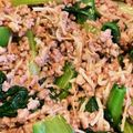 chulita5's cooksnap of when they made チンゲン菜とひき肉の中華風炒め.