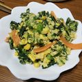 ramieru's cooksnap of when they made カーボロネロの卵とじ.