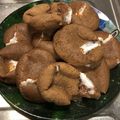 r♡a…mam's cooksnap of when they made スタバちっく。ココアマシマロクッキー.