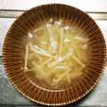 ぷっくりんご's cooksnap of when they made 染み渡る美味しさ♪挽き肉入りお味噌汁.