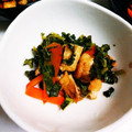 しおっぺ_96's cooksnap of when they made 油揚げと大根の葉っぱ、人参の佃煮.