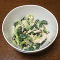 WHO♪'s cooksnap of when they made わけぎのサラダ．わけぎ大量消費！.
