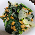 小麦粉【100g】's cooksnap of when they made ほうれん草納豆和え♡.