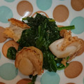 precious☆'s cooksnap of when they made ほうれん草とホタテのバター炒め.